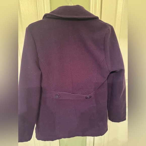 Rue21 double breasted purple wool blazer size medium - Picture 3 of 7